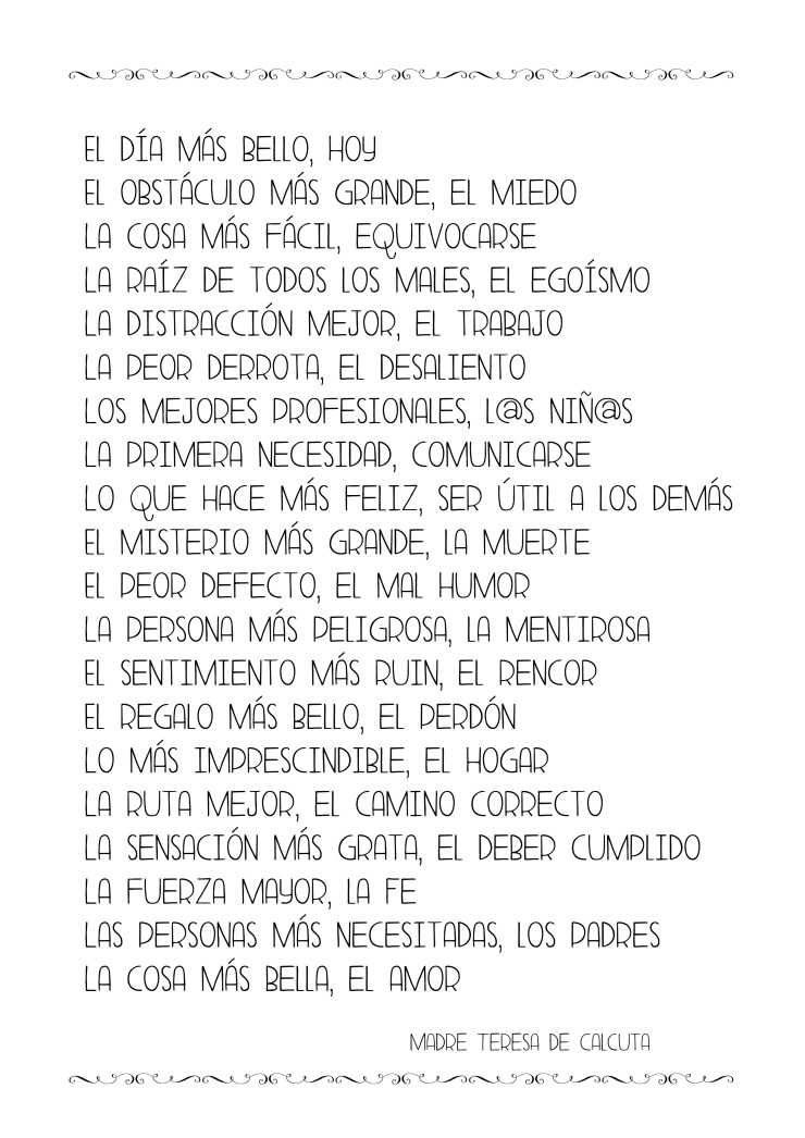 Madre Teresa de Calcuta